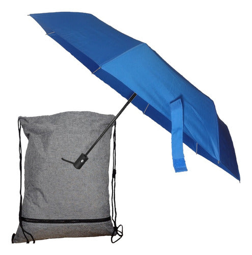 Jivi Mini Retractable Umbrella with Backpack Case 6