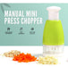 Smile Mom E904 Press Chopper - Garlic Onion Veggie Cutter for Vegetarian Kitchen 2