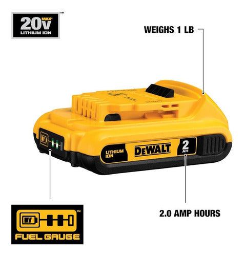 Kit De Controlador De Impacto Dewalt 20v Max, 1/4 De Pulgada 4