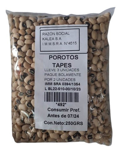 Porotos Tapes 250g. Compre 3 Pague 2. 0