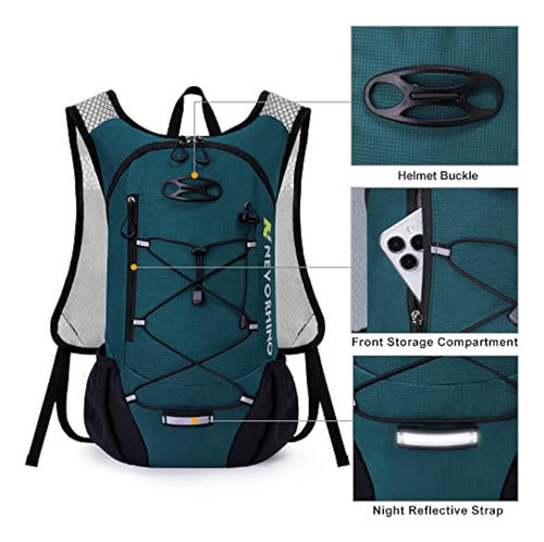 Lightweight Hydration Backpack, Running Backpack with 2L Water Bladder 1