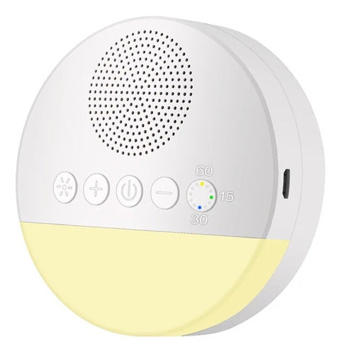 Megan Tech White Noise Machine Sleep for Baby Rechargeable Timer Warm Light 0