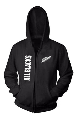 Publicidad Textil Campera All Blacks Rugby 0