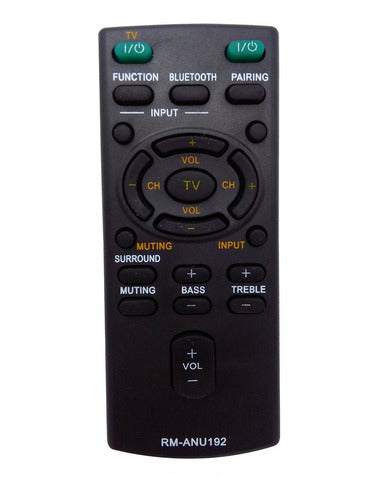 Control Remoto Vinabty Rm Anu192 Sony Sound Bar Rm Anu192... 0