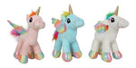 Woody Toys Unicorn Plush 25cm with Glittering Wings and Body 80165 0