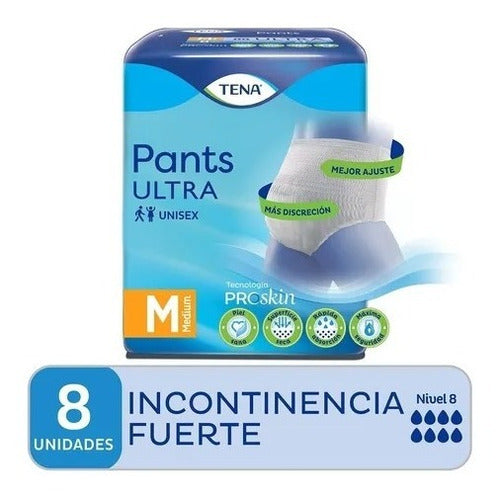 Tena Ultra Unisex Adult Pants - M Size - 32 Units 0