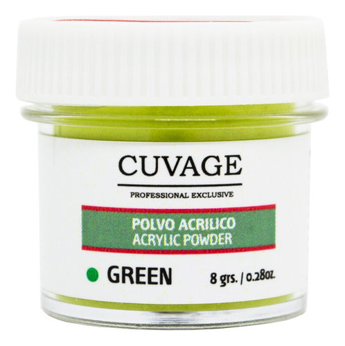 Cuvage Polvo Acrílico Polímero Pigmentado Color Uñas X3 3c 2