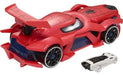 Marvel Hot Wheels Lanzador Spider-man Web-car Con 4