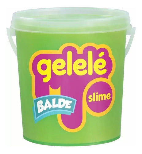 Gelelé Slime Bucket 457g Traditional Sweet Toy Lanus 0