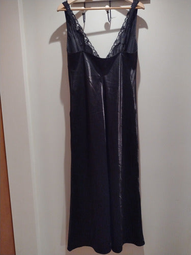 Black La Senza Long Nightgown L/G 2