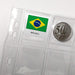 Etiquetas Adesivas Para Folhas De Coin Holder Com 307 Países 2