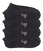 Pack of 3 Solid Color Low Cut Socks Floyd Size 0-2 - Baby Boy 1