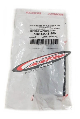 Honda Original Pedal Rubber Bros 125 NX 350 Sahara Moto Sur 2