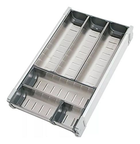 Stainless Steel Cutlery Tray 279x473mm Drawer Cabinet 0