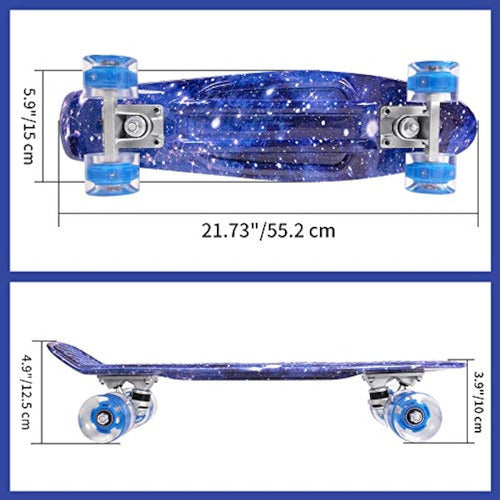 Nattork Skateboards 22 Inch Mini Cruiser 3