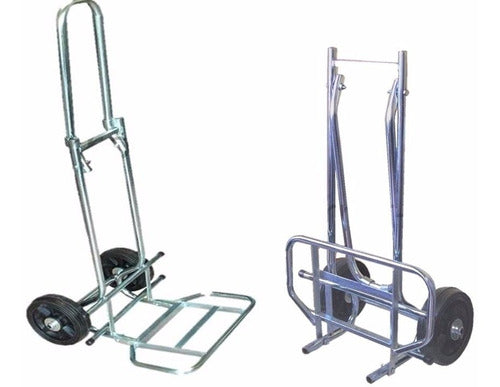 Carrito Compras Porta Bultos Reforzad Plegable 60kg 0