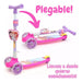 Sebigus Princesses 3-Wheel Foldable Scooter with Lights 12018 6