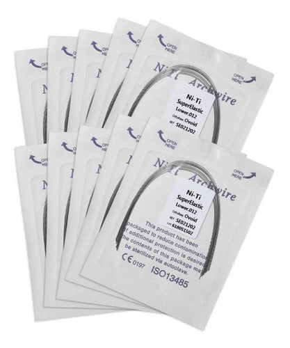 Round Niti Archwires X10 Pack Orthodontics 2