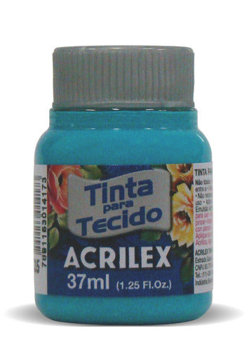 Acrilex 10309 Fabric Paint Matte 37 Ml. Blue Sea 0