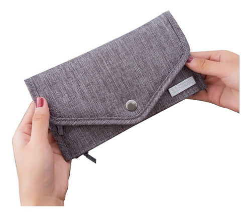 Trotamundos Document Holder Wallet with Clasp 0