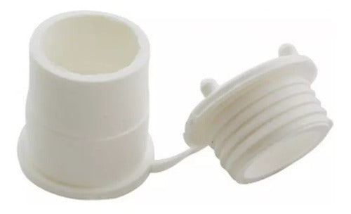 Pack of 10 PVC 7/8 Flexible Corrugated Pipe Connectors 0