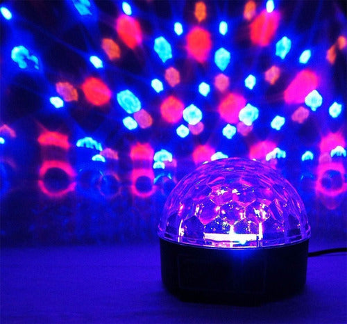 TS HOME LED RGB USB Sphere Light with Bluetooth, Pendrive & Remote Control 1