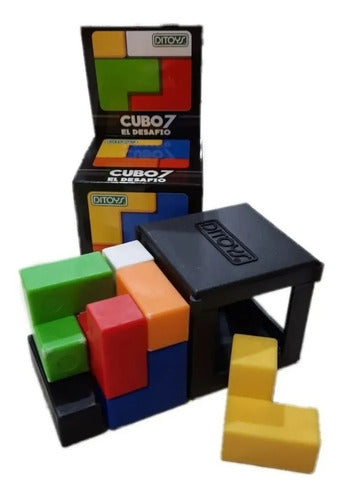 Ditoys Cubo 7 El Desafio Juego Habilidad E Ingenio 2