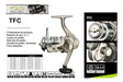 Yolo TFC 1000 Front Brake Spinning Reel with 3 Ball Bearings 1