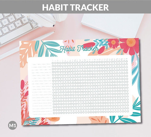 MUTA Habit Tracker - Planner - Printable 0