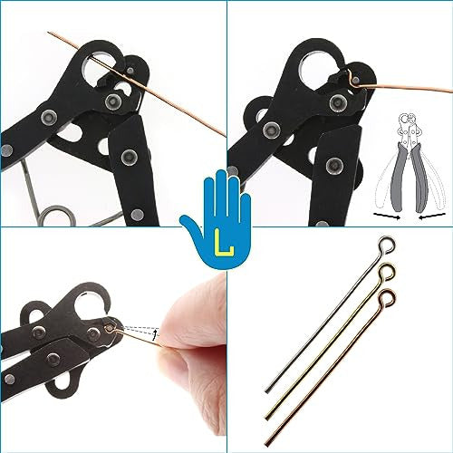 The BeadSmith Left-Handed 1-Step Looper Pliers 1.5mm 2