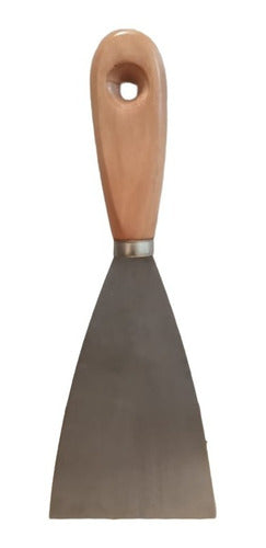 Generic Wooden Handle Spatula 50mm 0