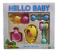 Set Juguetes Sonajeros Retro Regalo Bebes Hello Baby Jretro 0