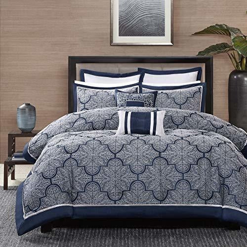 Madison Park Medina 8 Piezas Conjunto De Edredones Jacquard 1