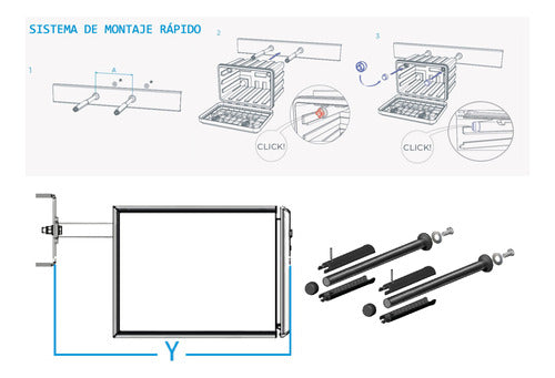 BAWER Caja De Herramientas Evo Plastica S/gab Ext 50cm C 2