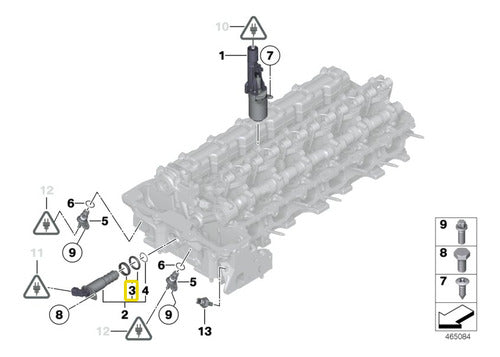 Juntas Electroválvulas Para Bmw Serie 5 F10 550i N63 1