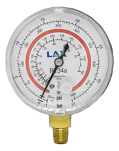 LAX Manometro De Alta Refrigeracion Gas R134a 0