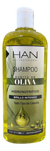 Han Combo X3 Shampoo Oliva - Coco - Acido - Han 1