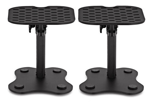 Par Mini Pedestal,suporte,mesa P/ Monitor De Referência Krk 1