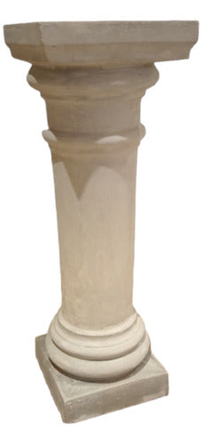 Columna Dorica Lisa 0.60 Cemento 0