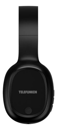 Telefunken Bluetooth H500BT Micro SD Over Ear Headphones 1