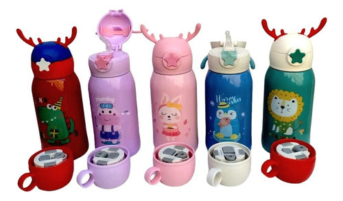 Luo Botella Térmica Infantil Frío/Calor 500ml Varios Personajes 0