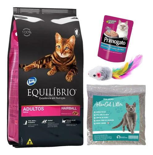 Equilibrio Adult Cat Food 7.5 Kg + Gift + Free Shipping 0