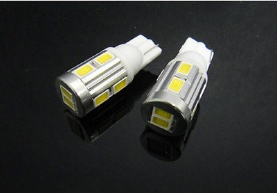 2 X T10 168 194 W5w Samsung 10 Smd Led Placa Luz Blanco Para 1