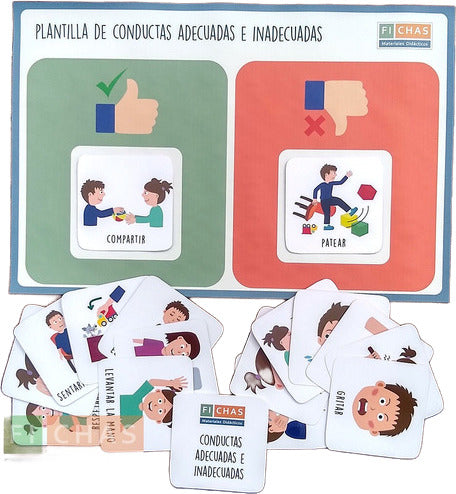 Conductas Adecuadas E Inadecuadas - Material Para Autismo 2