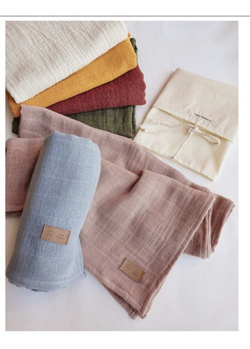 Clara Valencia Baby Gasa Cotton Muslin Blankets 4