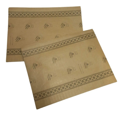 Oscar Disposable Kraft Paper Tablecovers - Pack of 1000 Units 0