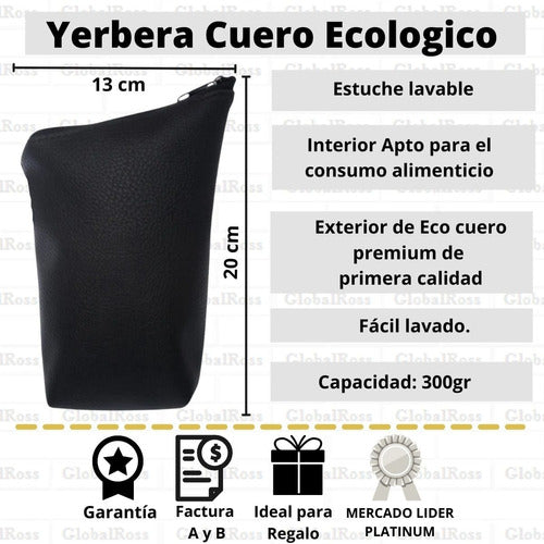 Globalross® Yerbera De Tela Matero Yerba 4