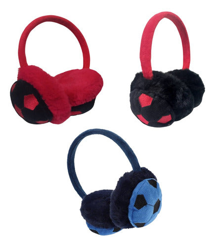 Kids' Soccer Ball Ear Warmer 1