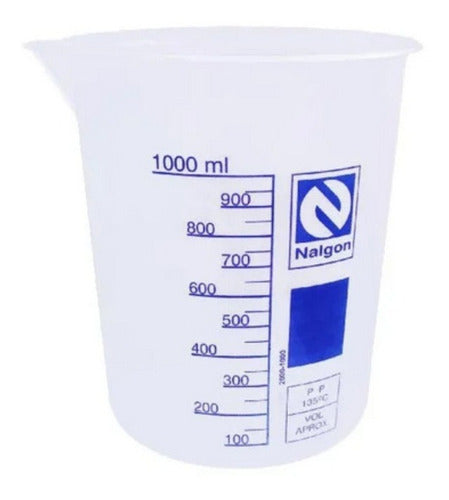 Becker Em Pp Autoclavável Cap. 1000ml Subd.50/50ml Nalgon 0