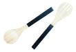Set Bamboo Black/Grey Spoon and Fork - 29cm 0